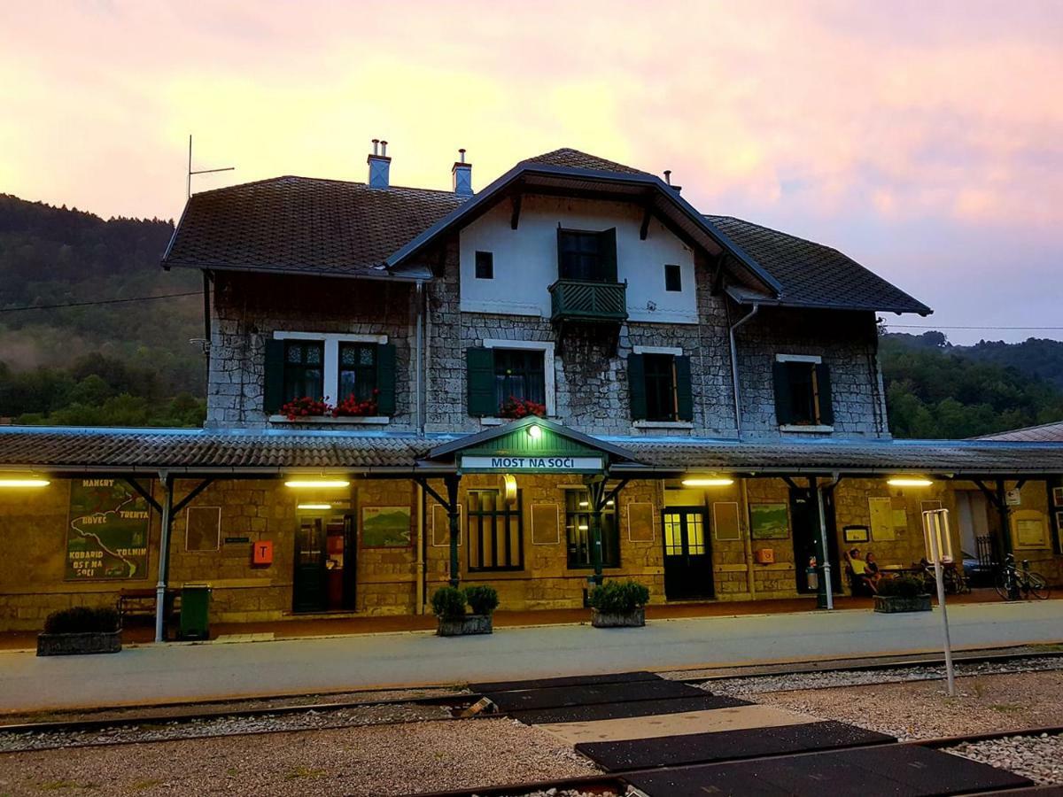 Apartma Opendoors Postaja Most Na Soci Exterior photo